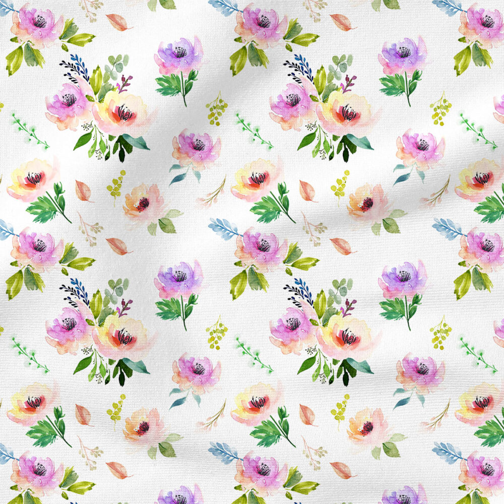 Bella Rose | Botanical, Seasonal, Standard Designs Fabric Design | Hip Kid Designs